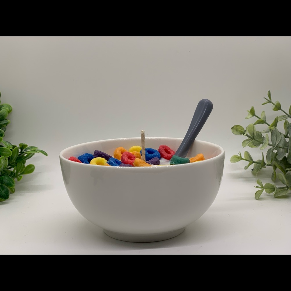 8 oz bowl fruit loops candle - Picture 3 of 3